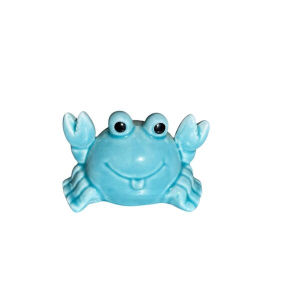 Blue Crab Salt or Pepper Shaker Cancer Decor - Picture 1 of 3